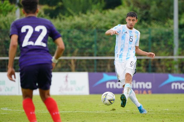 David Gonzalez (Argentine) FOOTBALL : France U20 vs Argentine U20 - Tournoi Maurice Revello - Aubagne - 04 06 2022 NorbertScanella Panoramic 
