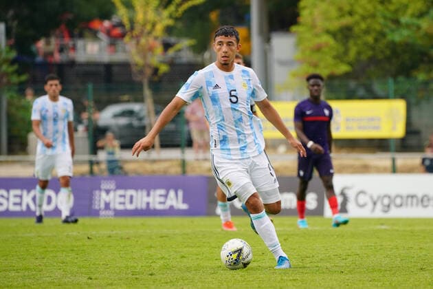 David Gonzalez (Argentine) FOOTBALL : France U20 vs Argentine U20 - Tournoi Maurice Revello - Aubagne - 04 06 2022 NorbertScanella Panoramic 