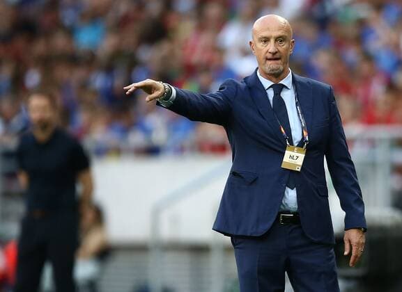 Mandatory Credit: Photo by Michael Zemanek Shutterstock (12965167ei) Marco Rossi head coach of Hungary Hungary v England, UEFA Nations League, Group C, International Football, Puskas Arena Park, Budapest, Hungary - 04 Jun 2022 Hungary v England, UEFA Nations League, Group C, International Football, Puskas Arena Park, Budapest, Hungary - 04 Jun 2022 Copyright: xMichaelxZemanek Shutterstockx 12965167ei