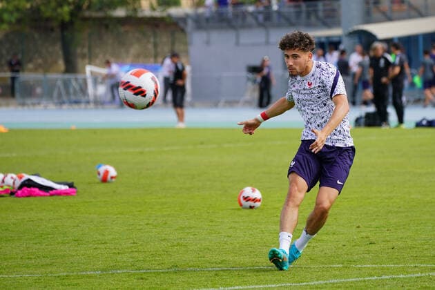 Adil Aouchiche (France) FOOTBALL : France U20 vs Argentine U20 - Tournoi Maurice Revello - Aubagne - 04 06 2022 NorbertScanella Panoramic 
