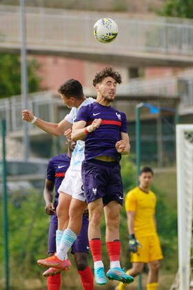 Adil Aouchiche (France) FOOTBALL : France U20 vs Argentine U20 - Tournoi Maurice Revello - Aubagne - 04 06 2022 NorbertScanella Panoramic 