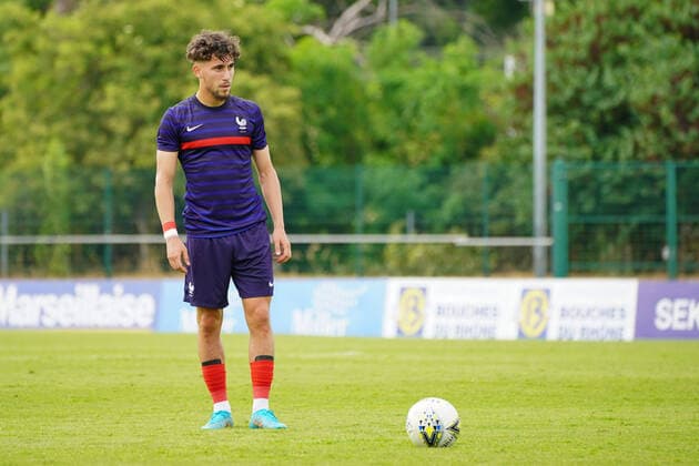 Adil Aouchiche (France) FOOTBALL : France U20 vs Argentine U20 - Tournoi Maurice Revello - Aubagne - 04 06 2022 NorbertScanella Panoramic 