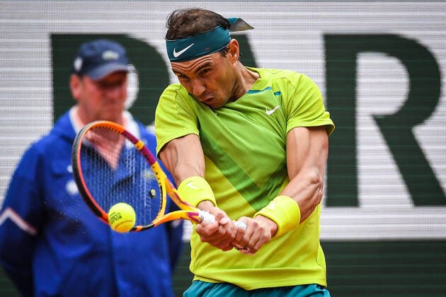 June 5, 2022, Paris, France, France: Rafael NADAL of Spain during the Day fifteen of Roland-Garros 2022, French Open 2022, Grand Slam tennis tournament at the Roland-Garros stadium on June 05, 2022 in Paris, France. Paris France - ZUMAm308 20220605_zsp_m308_007 Copyright: xMatthieuxMirvillex