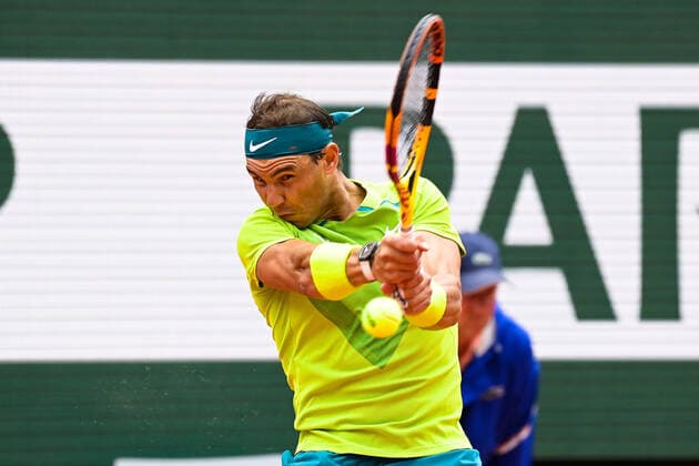 Rafael Nadal ( Espagne ) - TENNIS : Roland Garros 2022 - Internationaux de France - 05 06 2022 FedericoPestellini Panoramic 