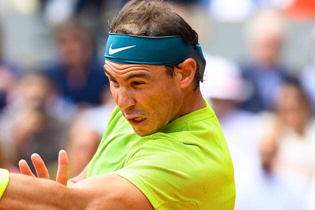 Rafael Nadal ( Espagne ) - TENNIS : Roland Garros 2022 - Internationaux de France - 05 06 2022 FedericoPestellini Panoramic 