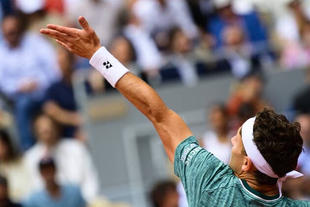 Casper Ruud ( NOR ) TENNIS : Roland Garros 2022 - Internationaux de France - 05 06 2022 FedericoPestellini Panoramic 