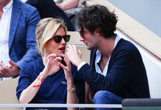 Mandatory Credit: Photo by Javier Garcia Shutterstock (12960016bd) Siena Miller and Oli Green in attendance French Open Tennis, Day 15, Roland Garros, Paris, France - 05 Jun 2022 French Open Tennis, Day 15, Roland Garros, Paris, France - 05 Jun 2022  Copyright: xJavierxGarcia Shutterstockx 12960016bd