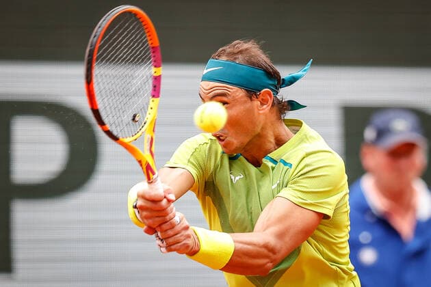 June 5, 2022, Paris, France, France: Rafael NADAL of Spain during the Day fifteen of Roland-Garros 2022, French Open 2022, Grand Slam tennis tournament at the Roland-Garros stadium on June 05, 2022 in Paris, France. Paris France - ZUMAm308 20220605_zsp_m308_013 Copyright: xMatthieuxMirvillex