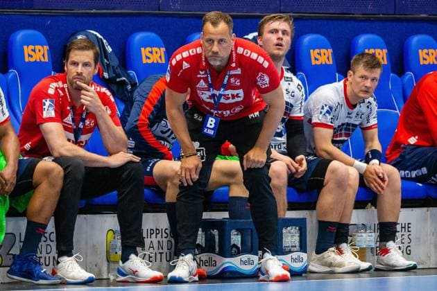 Maik Machulla (Trainer SG Flensburg-Handewitt) TBV Lemgo Lippe vs. SG Flensburg-Handewitt, Handball, 1. Bundesliga, 32. Spieltag, 05.06.2022 Lemgo Copyright: xEibner-Pressefotox xJanxStrohdiekx EP_JSK