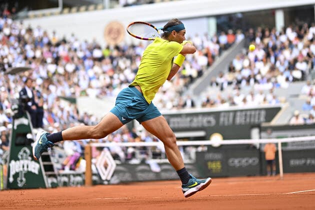 Rafael Nadal (Esp) CELEBRITIES : Roland Garros 2022 - Finale Simple Messieurs - 05 06 2022 JBAutissier Panoramic 