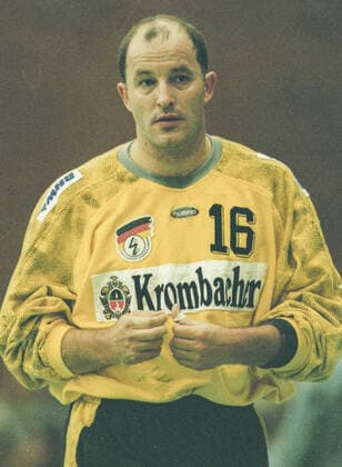 Stefan Hecker Handball National TW. am 28.09.1997 *** Stefan Hecker Handball National TW on 28 09 1997