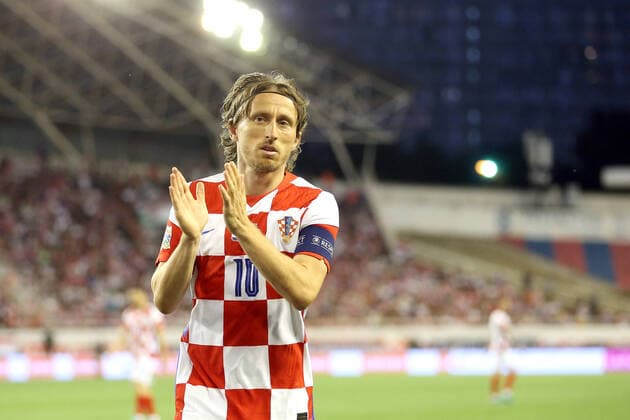 Croatia v France: UEFA Nations League - League Path Group 1 SPLIT, CROATIA - JUNE 06: Luka Modric of Croatia during the UEFA Nations League League A Group 1 match between Croatia and France at Stadion Poljud on June 6, 2022 in Split, Croatia. LukaxStanzl PIXSELL