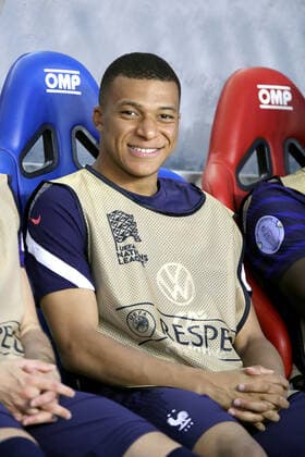 Croatia v France: UEFA Nations League - League Path Group 1 SPLIT, CROATIA - JUNE 06: Kylian Mbappe of France during the UEFA Nations League League A Group 1 match between Croatia and France at Stadion Poljud on June 6, 2022 in Split, Croatia. LukaxStanzl PIXSELL