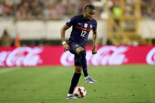 Croatia v France: UEFA Nations League - League Path Group 1 SPLIT, CROATIA - JUNE 06: Christopher Nkunku of France controls a ball during the UEFA Nations League League A Group 1 match between Croatia and France at Stadion Poljud on June 6, 2022 in Split, Croatia. IgorxKralj PIXSELL