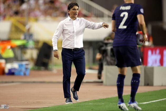 Croatia v France: UEFA Nations League - League Path Group 1 SPLIT, CROATIA - JUNE 06: Head coach of Croatia Zlatko Dalic reacts during the UEFA Nations League League A Group 1 match between Croatia and France at Stadion Poljud on June 6, 2022 in Split, Croatia. IgorxKralj PIXSELL