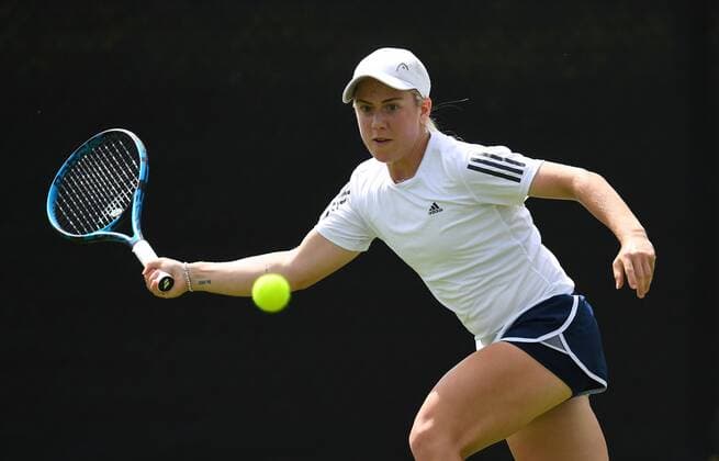 Mandatory Credit: Photo by Anna Gowthorpe Shutterstock (12968519a) Sonay Kartal of Great Britain during her first round match Rothesay Open, Tennis, Nottingham Tennis Centre, Nottingham, UK - 07 Jun 2022 Rothesay Open, Tennis, Nottingham Tennis Centre, Nottingham, UK - 07 Jun 2022  Copyright: xAnnaxGowthorpe Shutterstockx 12968519a