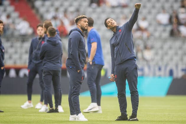 UEFA Nations League, Deutschland - England; 07.06.2022 Reece James (England), Jude Bellingham (England) UEFA Nations League, Deutschland - England, Allianz Arena, Muenchen Copyright: xBEAUTIFULxSPORTS Wunderlx