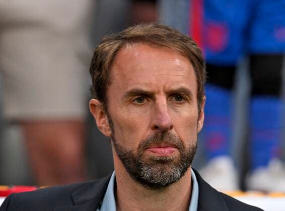 07.06.2022, Fussball Länderspiel UEFA-Nations-League 2022 23, Deutschland - England, in der Allianz-Arena München. Trainer Gareth Southgate (England)