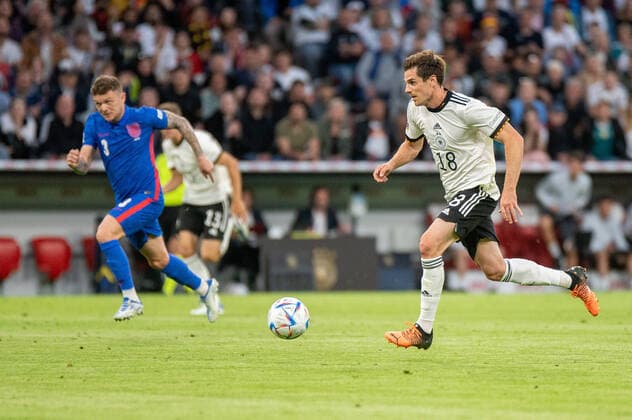 Jonas Hofmann (GER). Deutschland, Muenchen, 07.06.2022, Nationalmannschaft, UEFA Nations League Division A, Gruppe 3: Deutschland vs England, Saison 2022 2023, 2. Spieltag, Allianz Arena Foto: A2 Bildagentur Peter Hartenfelser