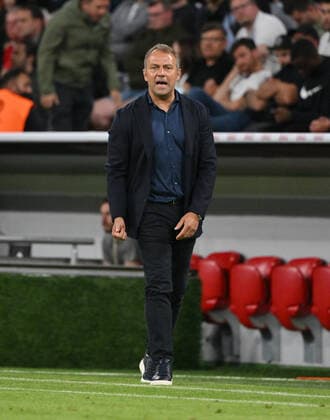 Bundestrainer Hansi Flick (Deutschland) 07.06.2022, Fussball 2022, UEFA Nations League 2022 23, 2. Spieltag in München, Deutschland - England Foto: Maik Hölter TEAM2sportphoto Muenchen Allianz Arena Deutschland