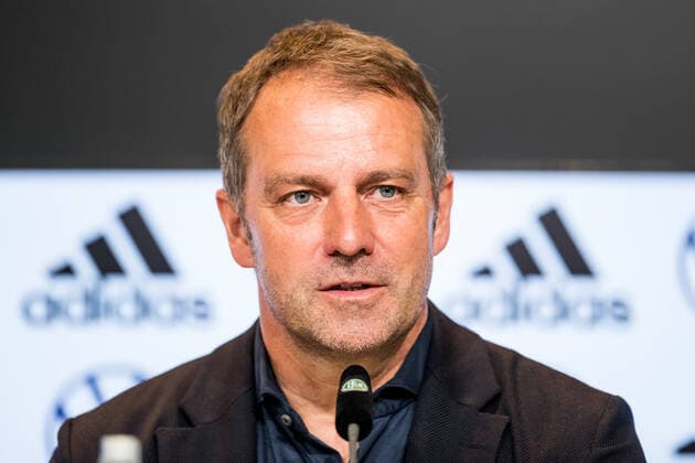 UEFA Nations League, Deutschland - England; 07.06.2022 Hans-Dieter Flick (Cheftrainer, Deutschland) in der Pressekonferenz UEFA Nations League, Deutschland - England, Allianz Arena, Muenchen Copyright: xBEAUTIFULxSPORTS Wunderlx