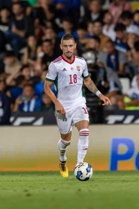 Zsolt Nagy (Hungary) during the UEFA Natons League match between Italy 2-1 Hungary at Orogel Stadium on June 7, 2022 in Cesena, Italy. Noxthirdxpartyxsales  (190631784)
