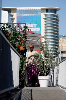 44 Lewis Hamilton (GBR, Mercedes-AMG Petronas F1 Team), F1 Grand Prix of Azerbaijan at Baku City Circuit on June 9, 2022 in Baku, Azerbaijan. (Photo by HOCH ZWEI) Baku Azerbaijan