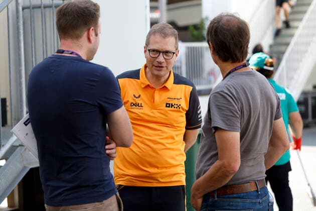 Andreas Seidl (DEU, McLaren F1 Team), F1 Grand Prix of Azerbaijan at Baku City Circuit on June 9, 2022 in Baku, Azerbaijan. (Photo by HOCH ZWEI) Baku Azerbaijan