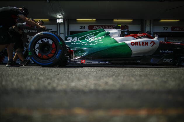 Alfa Romeo F1 Team ORLEN, ambiance during the Formula 1 Azerbaijan Grand Prix 2022, 8th round of the 2022 FIA Formula One World Championship, WM, Weltmeisterschaft on the Baku City Circuit, from June 10 to 12, 2022 in Baku, Azerbaijan - F1 - AZERBAIJAN GRAND PRIX 2022 DPPI Panoramic  00122020__B3_0732