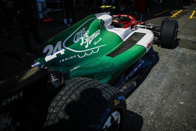Alfa Romeo F1 Team ORLEN, ambiance during the Formula 1 Azerbaijan Grand Prix 2022, 8th round of the 2022 FIA Formula One World Championship, WM, Weltmeisterschaft on the Baku City Circuit, from June 10 to 12, 2022 in Baku, Azerbaijan - F1 - AZERBAIJAN GRAND PRIX 2022 DPPI Panoramic  00122020__B3_0769