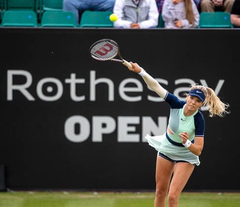 Rothesay Open Nottingham Day One Katie Boulter during the Second Round match of the Rothesay Open Nottingham Day One at Nottingham Tennis Centre, Nottingham Content Not Available For UK Newspapers Copyright: xDarrenxWoolleyx FIL-16999-0091 UK Newspapers OUT