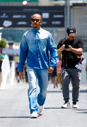 44 Lewis Hamilton (GBR, Mercedes-AMG Petronas F1 Team), F1 Grand Prix of Azerbaijan at Baku City Circuit on June 10, 2022 in Baku, Azerbaijan. (Photo by HOCH ZWEI) Baku Azerbaijan