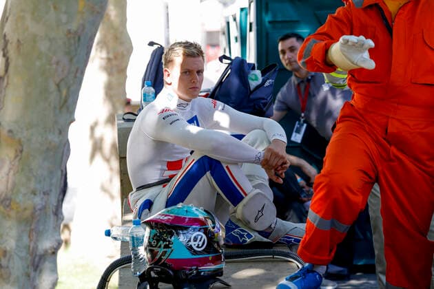47 Mick Schumacher (DEU, Haas F1 Team), F1 Grand Prix of Azerbaijan at Baku City Circuit on June 10, 2022 in Baku, Azerbaijan. (Photo by HOCH ZWEI) Baku Azerbaijan
