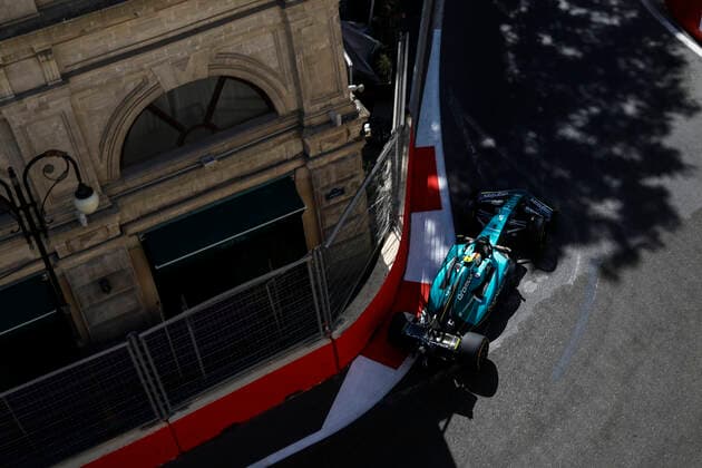 5 Sebastian Vettel (DEU, Aston Martin Aramco Cognizant F1 Team), F1 Grand Prix of Azerbaijan at Baku City Circuit on June 10, 2022 in Baku, Azerbaijan. (Photo by HOCH ZWEI) Baku Azerbaijan