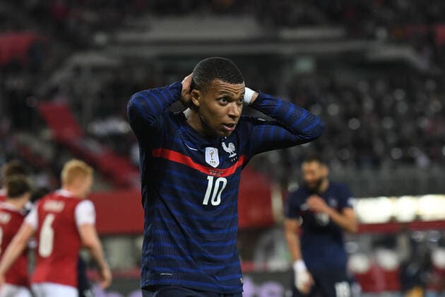 UEFA Nations League, group A1 Austria vs. France Kylian Mbappe Vienna Austria Copyright: xANCAxTEPEIx
