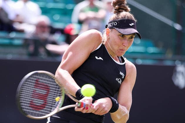 TENNIS - WTA, Tennis Damen Nottingham Open 2022 NOTTINGHAM,ENGLAND,10.JUN.22 - TENNIS - WTA Tour, Nottingham Open. Image shows Beatriz Haddad Maia (BRA).  GEPAxpictures xAlanxGrieves