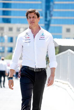 Toto Wolff (AUT, Mercedes-AMG Petronas F1 Team), F1 Grand Prix of Azerbaijan at Baku City Circuit on June 11, 2022 in Baku, Azerbaijan. (Photo by HOCH ZWEI) Baku Azerbaijan