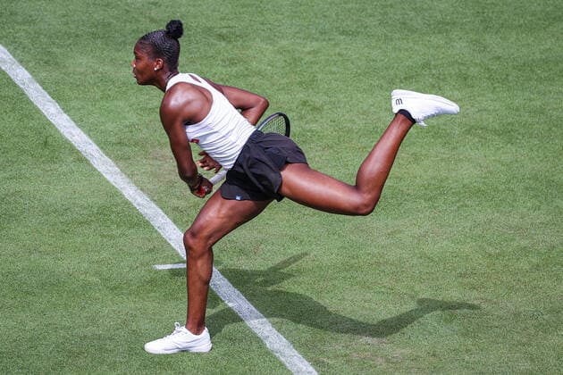 Noma NOHA AKUGUE GER, bett1open WTA, Tennis Damen 500, Berlin, LTTC Rot-Weiß , 11.06.2022, Copyright: xClaudioxGärtnerx