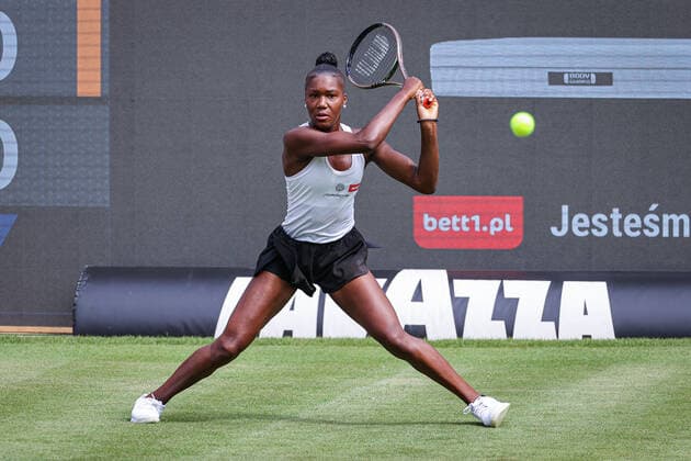 Noma NOHA AKUGUE GER, bett1open WTA, Tennis Damen 500, Berlin, LTTC Rot-Weiß , 11.06.2022, Copyright: xClaudioxGärtnerx