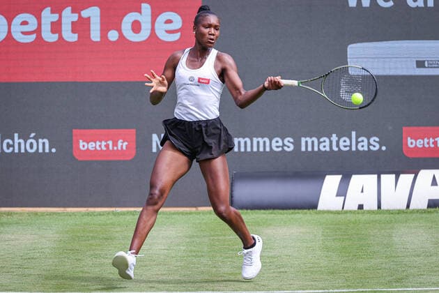 Noma NOHA AKUGUE GER, bett1open WTA, Tennis Damen 500, Berlin, LTTC Rot-Weiß , 11.06.2022, Copyright: xClaudioxGärtnerx