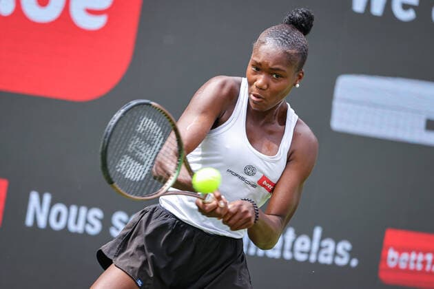 Noma NOHA AKUGUE GER, bett1open WTA, Tennis Damen 500, Berlin, LTTC Rot-Weiß , 11.06.2022, Copyright: xClaudioxGärtnerx