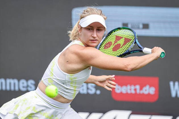 Daria SAVILLE AUS, bett1open WTA, Tennis Damen 500, Berlin, LTTC Rot-Weiß , 11.06.2022, Copyright: xClaudioxGärtnerx
