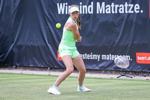 Tamara KORPATSCH GER, bett1open WTA, Tennis Damen 500, Berlin, LTTC Rot-Weiß , 11.06.2022, Copyright: xClaudioxGärtnerx