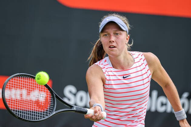 Lena PAPADAKIS GER, bett1open WTA, Tennis Damen 500, Berlin, LTTC Rot-Weiß , 11.06.2022, Copyright: xClaudioxGärtnerx