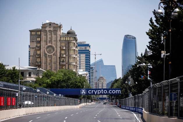 Track impression, F1 Grand Prix of Azerbaijan at Baku City Circuit on June 9, 2022 in Baku, Azerbaijan. (Photo by HOCH ZWEI) Baku Azerbaijan