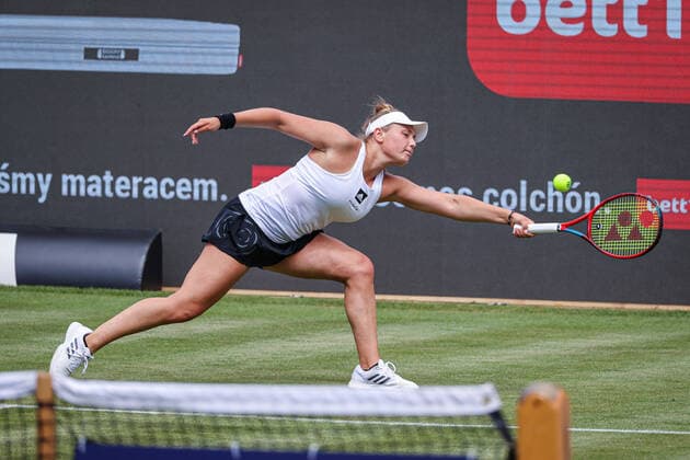 Nastasja SCHUNK GER, bett1open WTA, Tennis Damen 500, Berlin, LTTC Rot-Weiß , 11.06.2022, Copyright: xClaudioxGärtnerx
