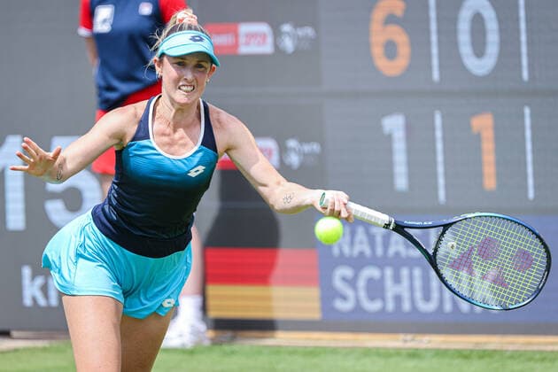 Storm SANDERS AUS, bett1open WTA, Tennis Damen 500, Berlin, LTTC Rot-Weiß , 11.06.2022, Copyright: xClaudioxGärtnerx