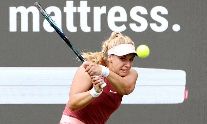 Sabine Lisicki (GER) vs Asia Muhammad (USA) Tennis bett1 open WTA, Tennis Damen 500 Turnier auf Rasen Damen Saison 2021 2022 11.06.2022