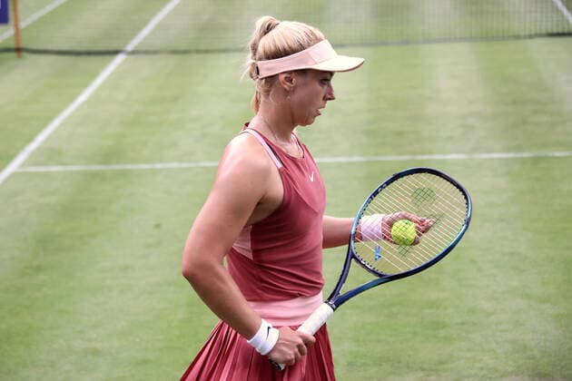 DEU, bett1open2022, Qualifikation, 11.06.2022, Mercedes-Benz-Arena, Berlin, DEU, bett1open2022, Qualifikation, im Bild Sabine LISICKI GER vs. Asia MUHAMMAD USA Foto: Juergen Engler nordphoto GmbH