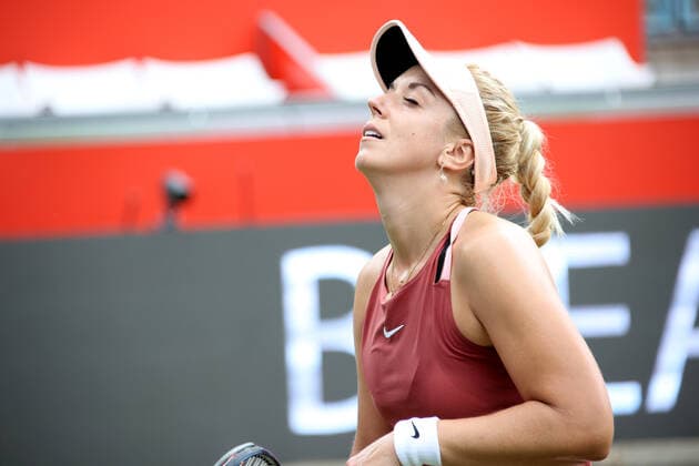 DEU, bett1open2022, Qualifikation, 11.06.2022, Mercedes-Benz-Arena, Berlin, DEU, bett1open2022, Qualifikation, im Bild Sabine LISICKI GER vs. Asia MUHAMMAD USA Foto: Juergen Engler nordphoto GmbH